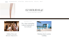 Desktop Screenshot of ezholiday4u.com